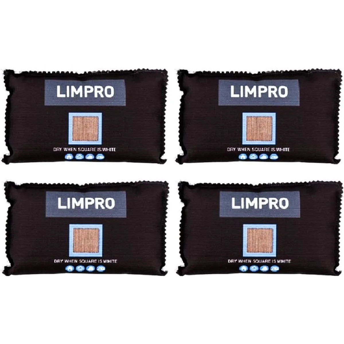 Limpro Déshumidificateur de Voiture 400g (Lot de 4)